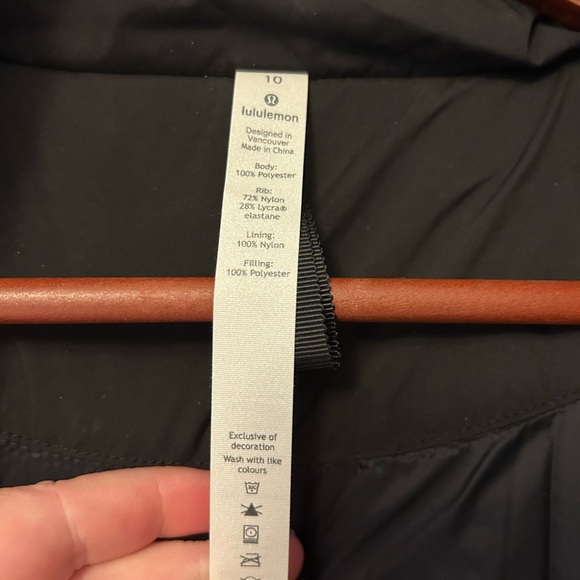lululemon athletica Black Puffer Jacket - Picture 3 of 5